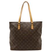 Louis Vuitton Vintage Pre-owned Canvas axelremsvskor Brown, Dam