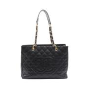 Chanel Vintage Pre-owned Laeder chanel-vskor Black, Dam