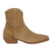 Elia Maurizi Sand Mocka Ankelboot Beige, Dam