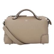 Fendi Laeder crossbodyvskor Beige, Dam