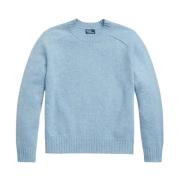 Ralph Lauren Ulltröja Relaxed Fit Blue, Dam