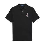 Ralph Lauren Svart polotröja Classic Fit Black, Herr