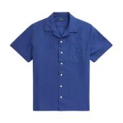 Ralph Lauren Pocket Vacation Shirt Blue, Herr