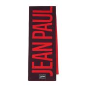 Jean Paul Gaultier Röd Oversized Logo Scarf Red, Dam