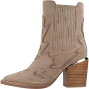 Alma EN Pena Western Style Cowboy Boots Brown, Dam