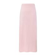 Zimmermann Rosa Midi Kjol Pink, Dam