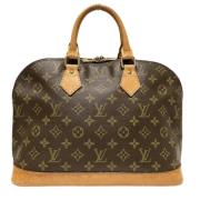 Louis Vuitton Vintage Pre-owned Canvas handvskor Brown, Dam