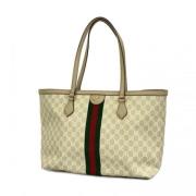 Gucci Vintage Pre-owned Canvas totevskor Beige, Dam