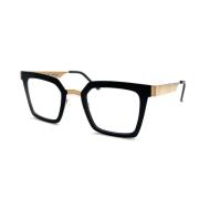 Anne & Valentin Stiliga Glasögon för Moderna Individer Black, Unisex