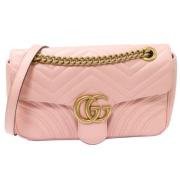 Gucci Vintage Pre-owned Laeder gucci-vskor Pink, Dam