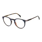 Eyewear by David Beckham Blåbruna solglasögon DB 1139 Brown, Unisex