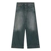 Martine Rose Regular Fit Jeans Blue, Herr