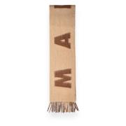 Marni Stilfull Scarf Kollektion Beige, Dam