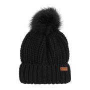 Barbour Pom Pom Vintermössa Black, Dam