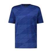 Hugo Boss Casual T-shirt med modern mönster Blue, Herr