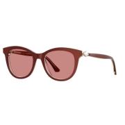 Jimmy Choo Röda Acetat Dam Solglasögon Red, Dam