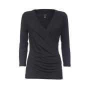 Ralph Lauren T-Shirt Lauren Black, Dam