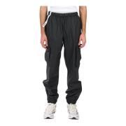 Rains Utility Cargo-byxor med elastisk midja Black, Herr