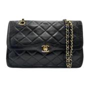 Chanel Vintage Pre-owned Laeder chanel-vskor Black, Dam