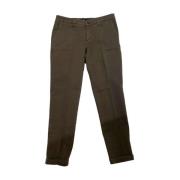 Fay Dam Chinos Byxor Brown, Dam