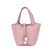 Hermès Vintage Pre-owned Laeder handvskor Pink, Dam