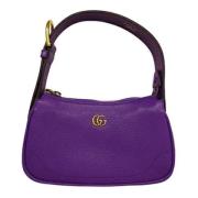 Gucci Vintage Pre-owned Laeder gucci-vskor Purple, Dam