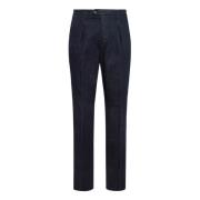 Boggi Milano Stretch Denim Byxor Blue, Herr