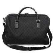 Gucci Vintage Pre-owned Canvas handvskor Black, Unisex