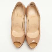 Christian Louboutin Pre-owned Pre-owned Laeder klackskor Beige, Dam