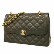 Chanel Vintage Pre-owned Laeder chanel-vskor Black, Dam