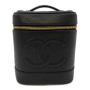 Chanel Vintage Pre-owned Laeder handvskor Black, Dam