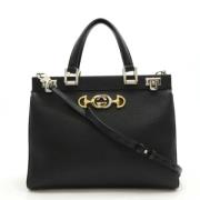 Gucci Vintage Pre-owned Laeder handvskor Black, Dam