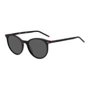 Hugo Boss Svart Acetat Dam Solglasögon Black, Dam