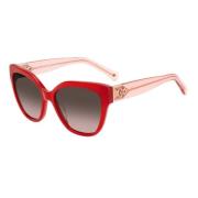 Kate Spade Röda Acetat Solglasögon för Kvinnor Red, Dam