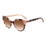 Kate Spade Rosa Acetat Solglasögon för Kvinnor Multicolor, Dam