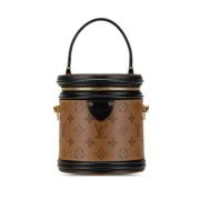 Louis Vuitton Vintage Pre-owned Canvas handvskor Brown, Dam