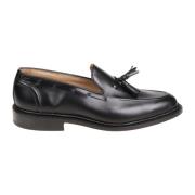 Tricker's Svart Kalv Mockasin Sko Elegant Komfort Black, Herr