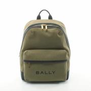 Bally Pre-owned Pre-owned Canvas ryggsckar Black, Herr