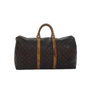 Louis Vuitton Vintage Pre-owned Canvas louis-vuitton-vskor Brown, Dam