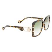 Lanvin Brun Acetat Dam Solglasögon Brown, Dam