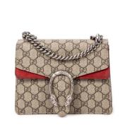 Gucci Vintage Pre-owned Canvas gucci-vskor Beige, Dam