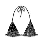 MC2 Saint Barth Bandana Triangel Bikini för Kvinnor Black, Dam