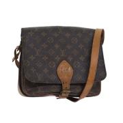 Louis Vuitton Vintage Pre-owned Canvas louis-vuitton-vskor Brown, Dam