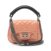 Chanel Vintage Pre-owned Laeder handvskor Beige, Dam