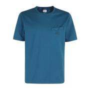 C.P. Company T-shirt med twistficka Blue, Herr