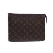 Louis Vuitton Vintage Pre-owned Canvas louis-vuitton-vskor Brown, Dam