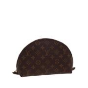 Louis Vuitton Vintage Pre-owned Canvas handvskor Brown, Dam