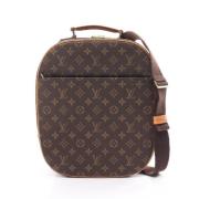 Louis Vuitton Vintage Pre-owned Canvas handvskor Brown, Dam