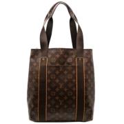 Louis Vuitton Vintage Pre-owned Tyg handvskor Brown, Dam