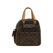 Louis Vuitton Vintage Pre-owned Canvas handvskor Brown, Dam